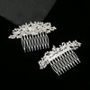 Wholesale Alloy Geometric Comb Hair Accessories For Children With Electroplating Treatment