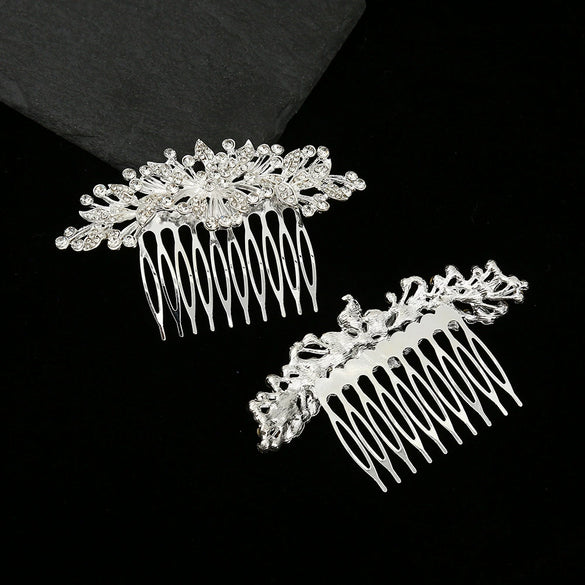 Wholesale Alloy Geometric Comb Hair Accessories For Children With Electroplating Treatment
