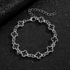 Wholesale Alloy Geometric Cross Electroplated Unisex Light Luxury Bracelet Jewelry