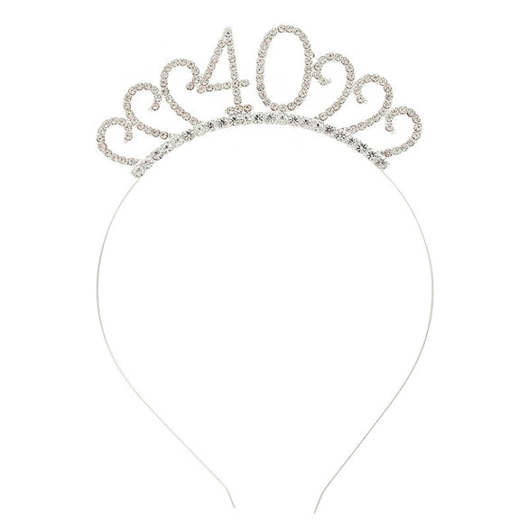 Wholesale Alloy Geometric Crown Headband Electroplated Women's Party Hair Accessories