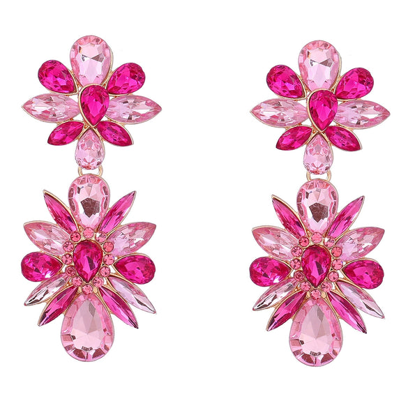 Wholesale Alloy Geometric Diamond Multilayer Exaggerated Fashion Women's Ear Jewelry