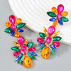 Wholesale Alloy Geometric Diamond Multilayer Exaggerated Fashion Women's Ear Jewelry