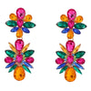 Wholesale Alloy Geometric Diamond Multilayer Exaggerated Fashion Women's Ear Jewelry