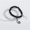 Wholesale Alloy Geometric Dripping Oil Beaded Couple Bracelet