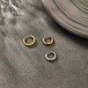 Wholesale Alloy Geometric Earrings Electroplated Minimalist Style For Women