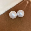 Wholesale Alloy Geometric Earrings With Diamond And Pearl Retro Light Luxury Electroplated For Women