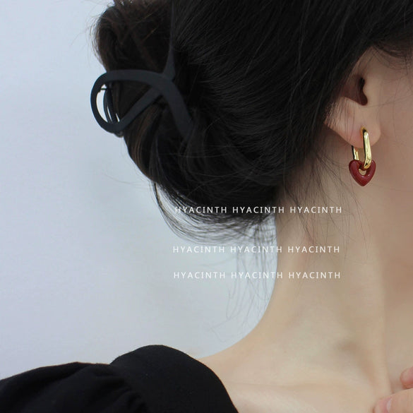 Wholesale Alloy Geometric Electroplated Cute Style Ear Buckles