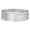 Wholesale Alloy Geometric Electroplated Multilayer Stacked Unisex And Women's Bracelet 6Piece Set