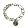 Wholesale Alloy Geometric Electroplated Unisex Hanging Card Bracelet