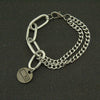 Wholesale Alloy Geometric Electroplated Unisex Hanging Card Bracelet