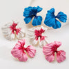 Wholesale Alloy Geometric Flower Baking Paint Women's Earrings Simple Style