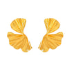 Wholesale Alloy Geometric Flower Earrings For Women With Electroplating