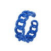 Wholesale Alloy Geometric Hollow Dripping Oil Open Ring For Women And Unisex