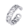 Wholesale Alloy Geometric Hollow Dripping Oil Open Ring For Women And Unisex