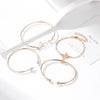 Wholesale Alloy Geometric Letter Love Knot Bracelet Set
