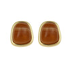 Wholesale Alloy Geometric Maillard Style Electroplated Women's Earrings