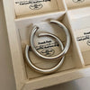 Wholesale Alloy Geometric Metal Earrings With S925 Silver Needle Goldplated For Women