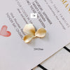 Wholesale Alloy Geometric Pearl Flower Shaped Diy Jewelry Accessories Earrings Bracelet Pendant With Electroplating
