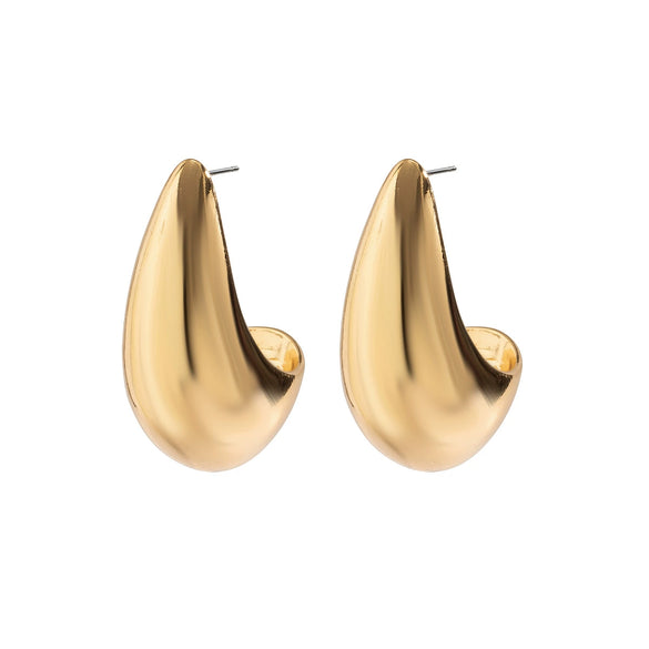 Wholesale Alloy Geometric Punk Style Electroplated Drop Earrings For Women