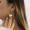 Wholesale Alloy Geometric Round Bead Clavicle Chain Imitation Pearl Necklace For Women