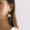 Wholesale Alloy Geometric Round Bead Clavicle Chain Imitation Pearl Necklace For Women