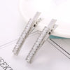 Wholesale Alloy Geometric Shining Duck Bill Hairpin For Women With Electroplating