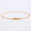 Wholesale Alloy Geometric Simple Interlocking Bracelet For Women Goldplated Electroplated Style