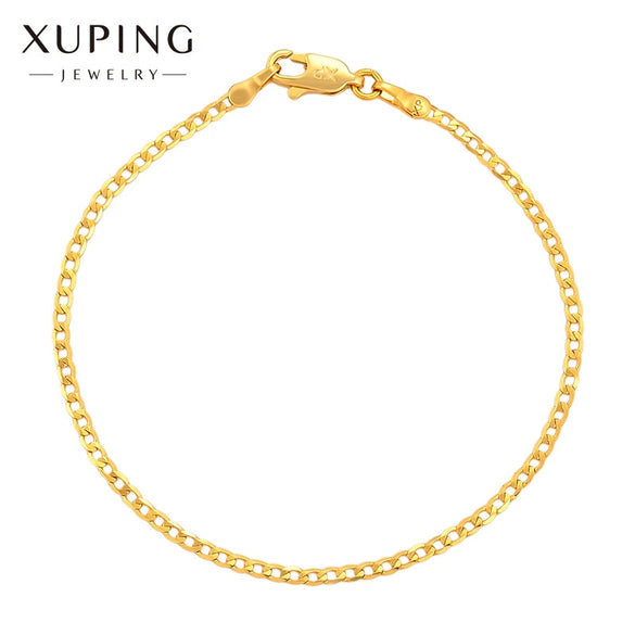 Wholesale Alloy Geometric Simple Interlocking Bracelet For Women Goldplated Electroplated Style