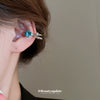 Wholesale Alloy Geometric Style Diamond Ear Clips For Women