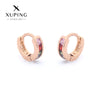 Wholesale Alloy Geometric Style Electroplated 18K Gold Light Luxury Earrings For Women