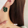 Wholesale Alloy Geometric Ushape Electroplated Women's Earrings With Retro Fashion Temperament And High Sense