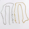 Wholesale Alloy Glossy Specialshaped Chain Electroplated Jewelry Accessories Mobile Phone Case Pendant Antifall Lanyard For Women
