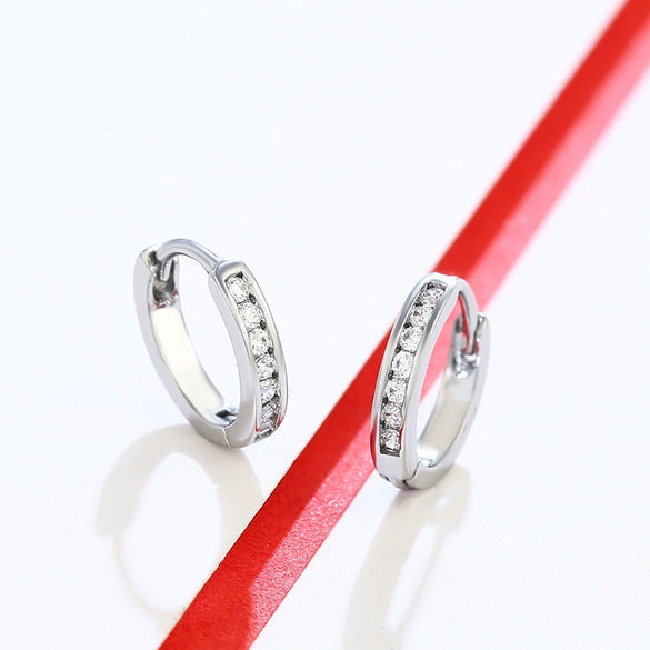 Wholesale Alloy Goldplated Geometric Circle Earrings For Women