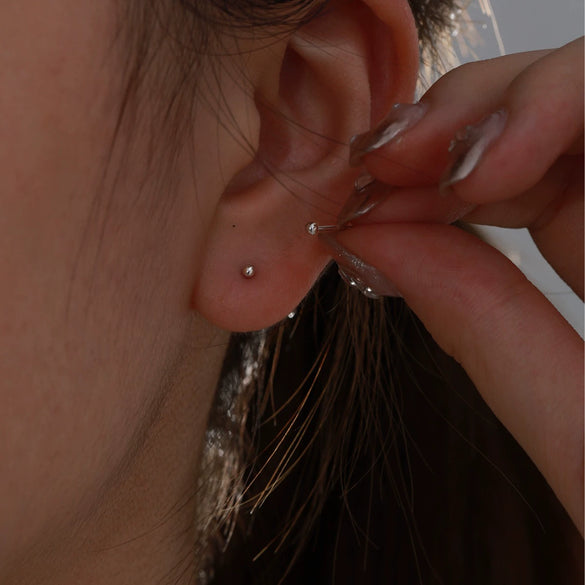Wholesale Alloy Goldplated Geometric Simple Women's Earrings