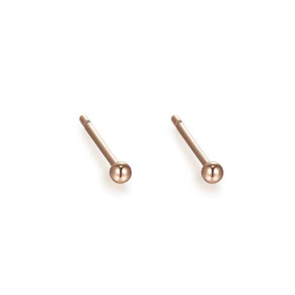 Wholesale Alloy Goldplated Geometric Simple Women's Earrings
