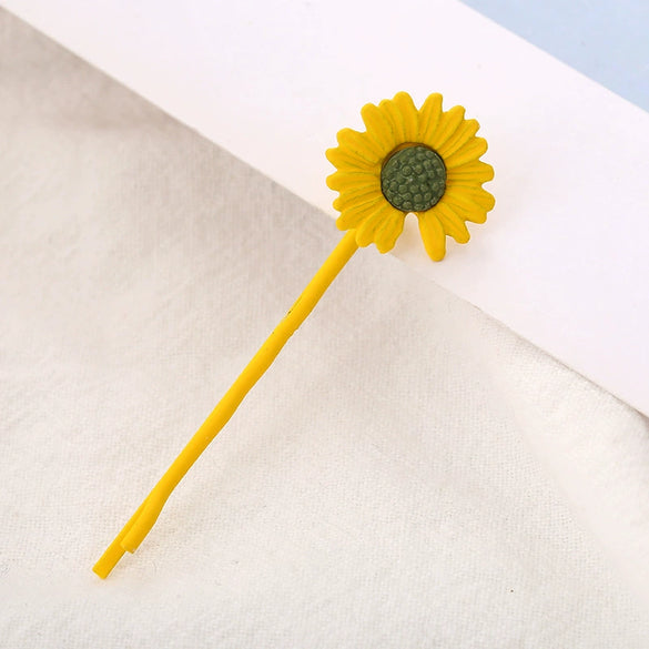 Wholesale Alloy Hair Clips With Plants And Flowers Style And Baking Varnish Treatment