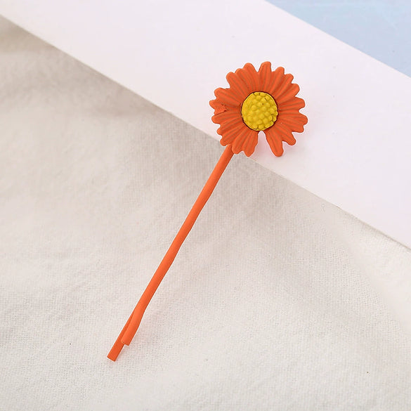 Wholesale Alloy Hair Clips With Plants And Flowers Style And Baking Varnish Treatment