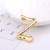 Wholesale Alloy Hairpin With Goldplated Letter And Plaid Pattern Popular Frog Clip Jewelry For Women