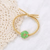 Wholesale Alloy Handmade Daisy Flower Hair Rope Headband Bow For Girls