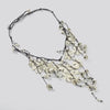 Wholesale Alloy Handmade Floral Multilayer Bohemian Style Women's Necklace With Snake Bone Chain