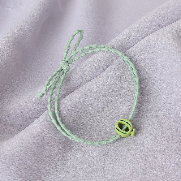 Wholesale Alloy Handmade Fruit Shaped Hair Bands Pineapple Strawberry Carrot Hollow Design