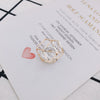 Wholesale Alloy Handmade Hollow Three Dimensional Shaped Zircon Rhinestone Hair Accessories Electroplated