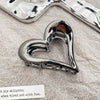 Wholesale Alloy Handmade Hollowout Love Shape Female Hair Shark Clip Hair Accessories