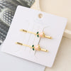 Wholesale Alloy Handmade Onepiece Clip Hairpin With Plants And Flowers Style For Women