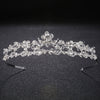 Wholesale Alloy Handmade Rhinestone Bridal Crown Hair Accessories For Women