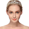 Wholesale Alloy Handmade Rhinestone Bridal Crown Hair Accessories For Women