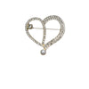 Wholesale Alloy Heart Shape Electroplated Love Brooch Clothing Accessories