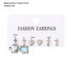 Wholesale Alloy Heart Shape Electroplated Sweet And Cool Style Women's Earrings