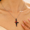 Wholesale Alloy Heart Shape Pendant Necklace For Women With Electroplating And Ins Style