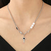 Wholesale Alloy Heart Shape Pendant Necklace For Women With Electroplating And Ins Style